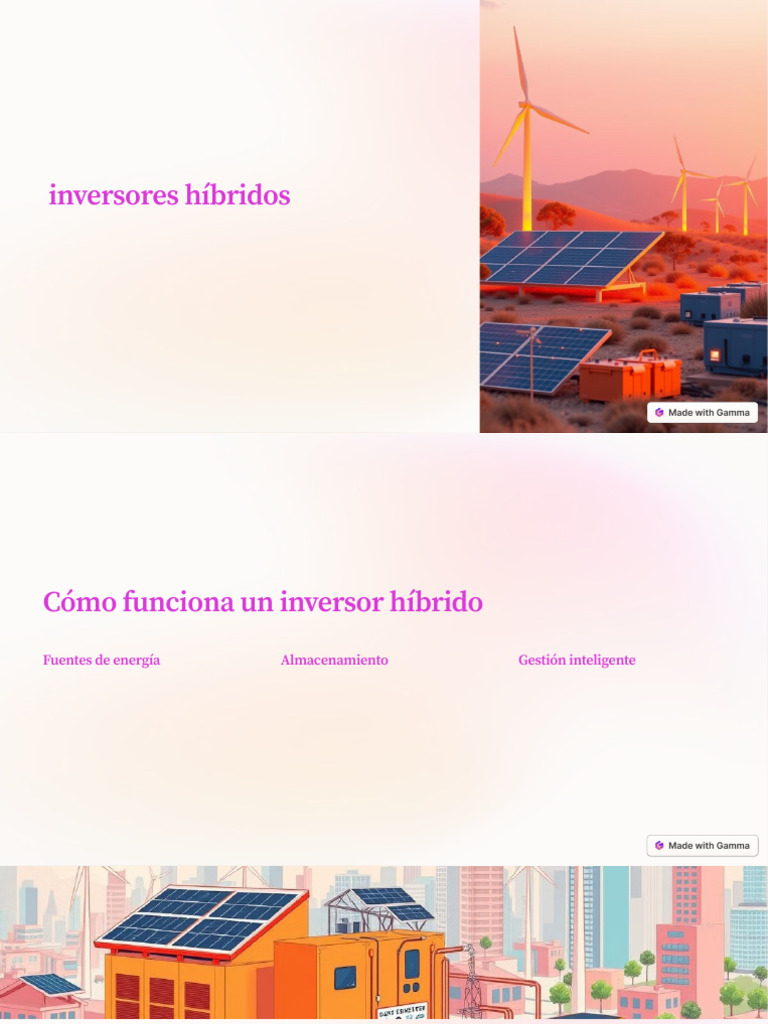 Inversores Híbridos: Tipos y Ventajas | PDF | Ingenieria Eléctrica ...