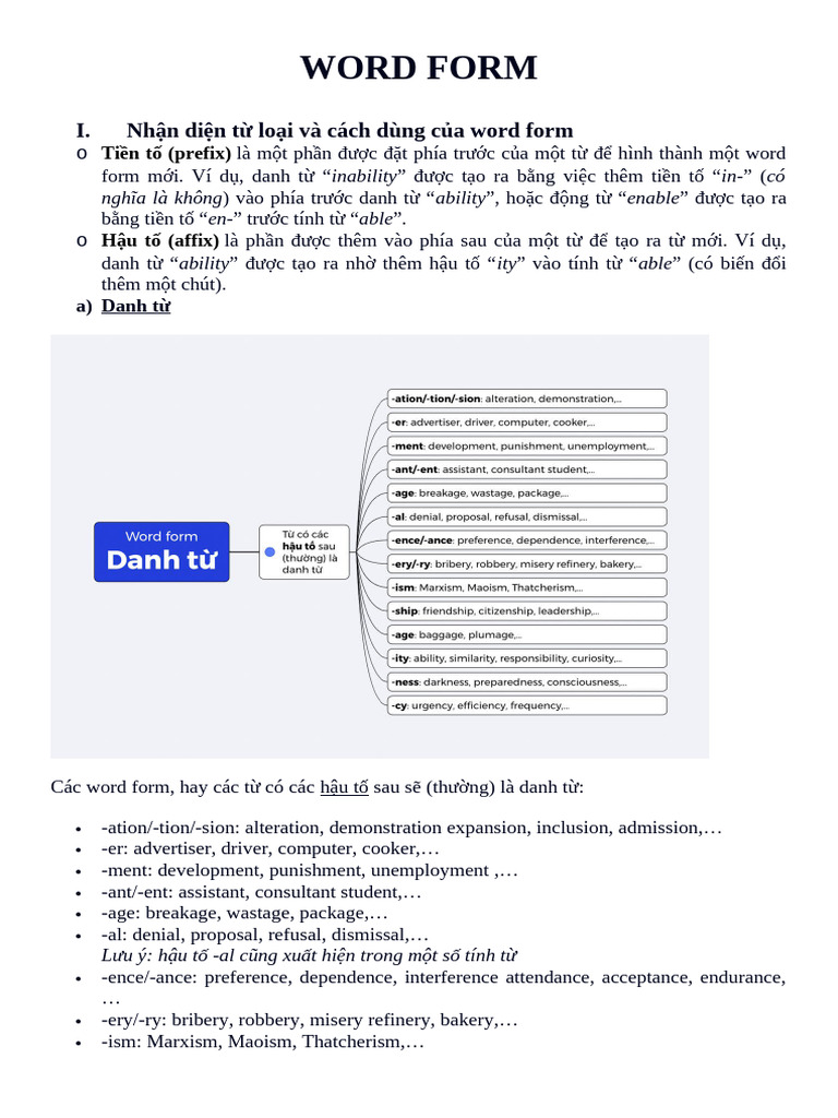 Word Form | PDF
