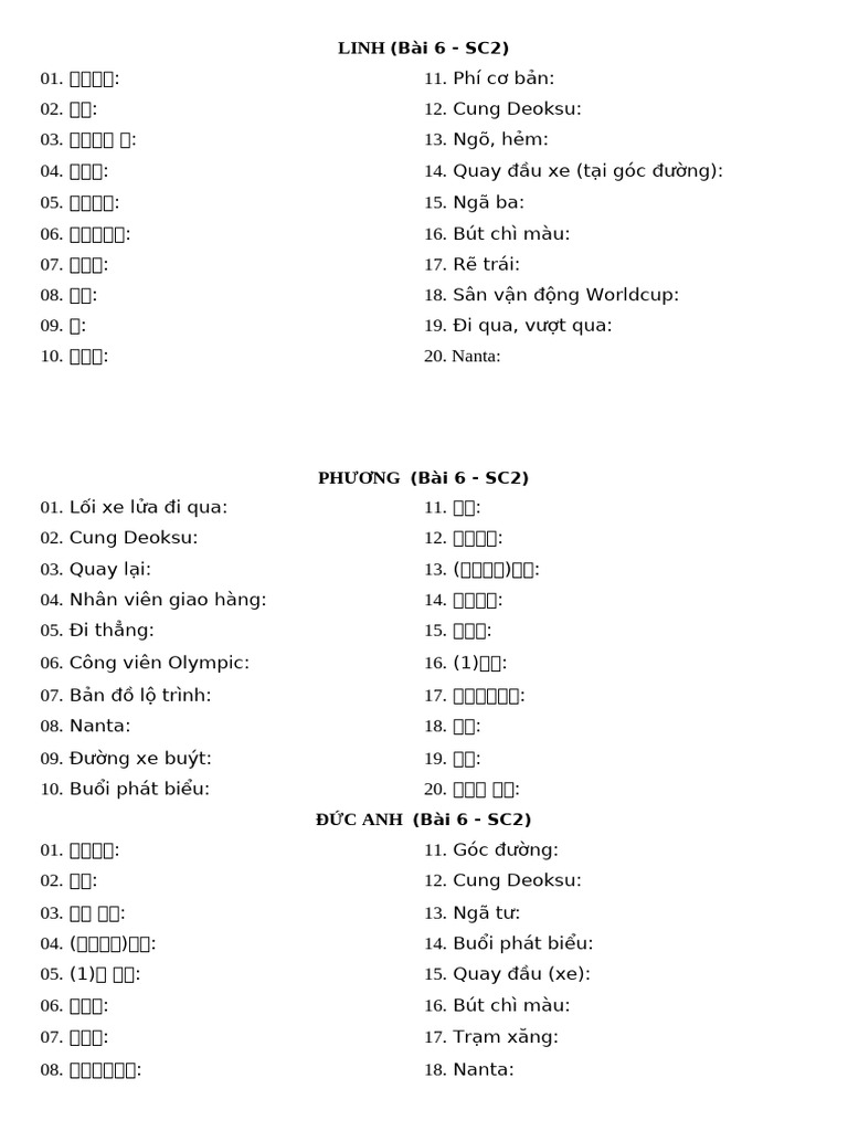 Bài 6 sc2 | PDF