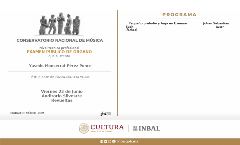 Machote Programa | PDF