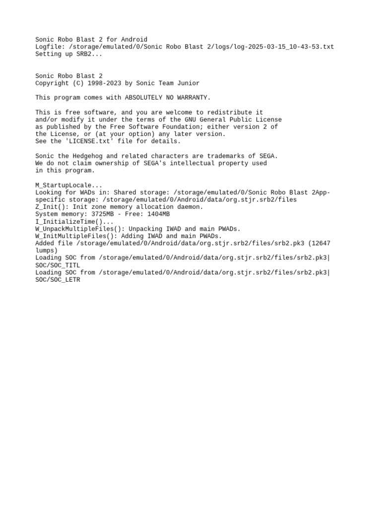 Latest Log | PDF