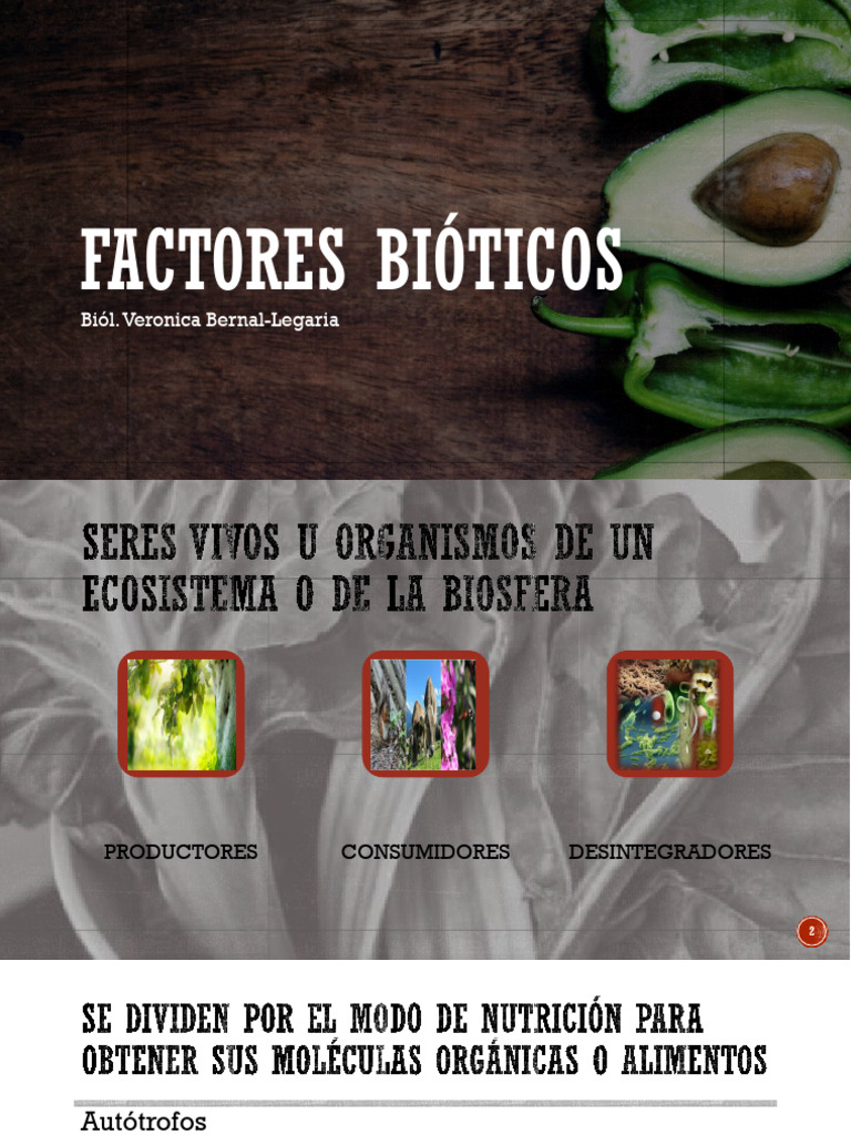 3 Factores Bióticos | PDF