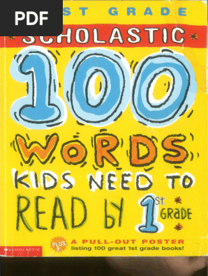 100 Scholastic Words Part 1 | PDF