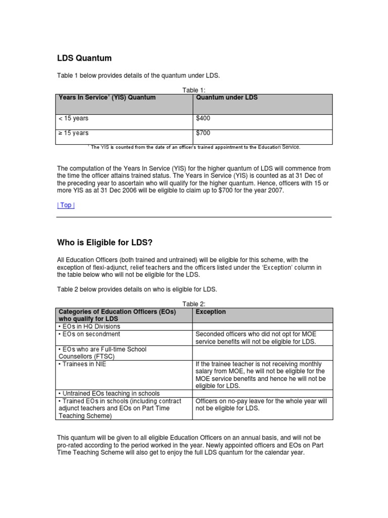LDS Eligibility and Claim Guidelines | PDF | Laptop | Digital Camera