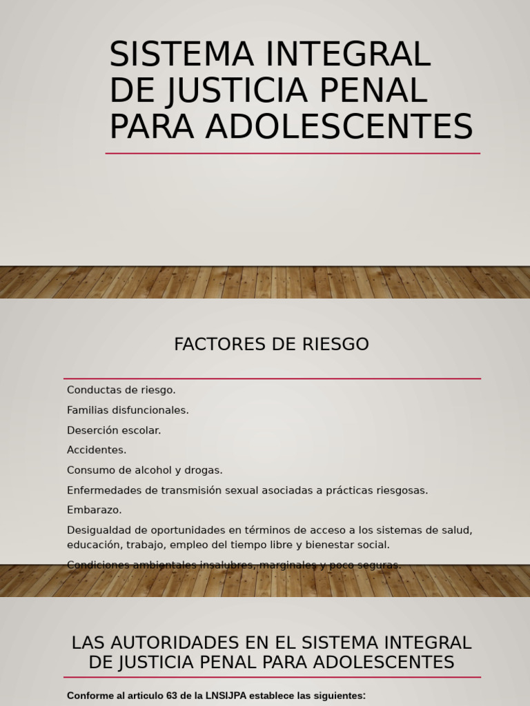 Justicia Penal para Adolescentes en México | PDF | Derechos humanos ...