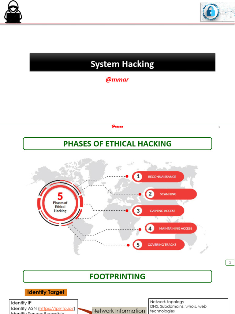 System Hacking Techniques and Exploits | PDF | Computing | Computer Science