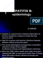 HEPATITIS B Epidemiology