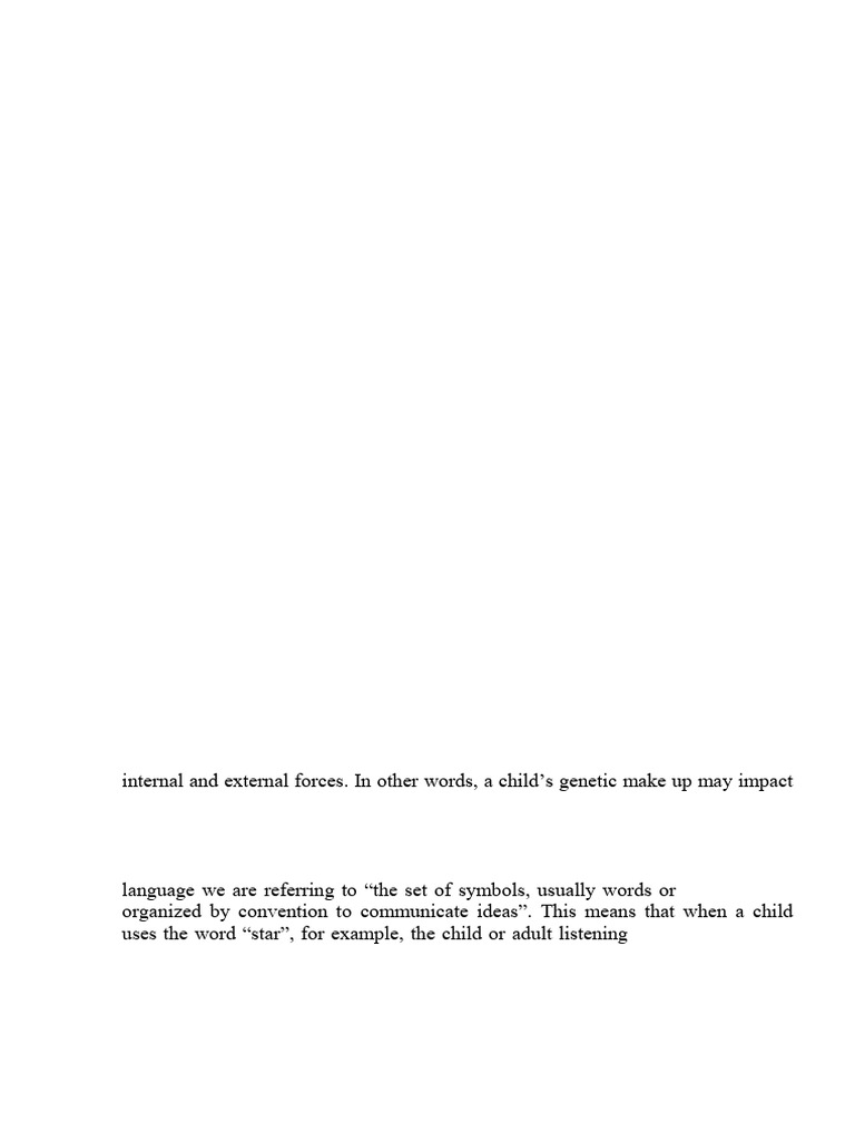 Gesture's Role in Language Development | PDF | Gesture | Nonverbal ...