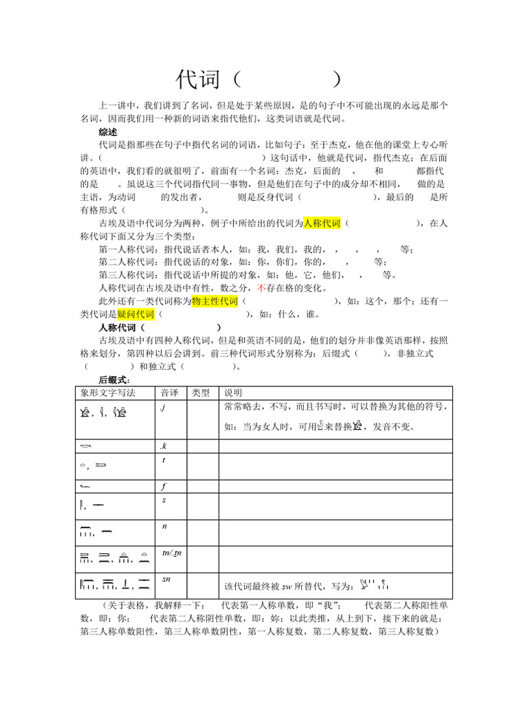 代词| PDF