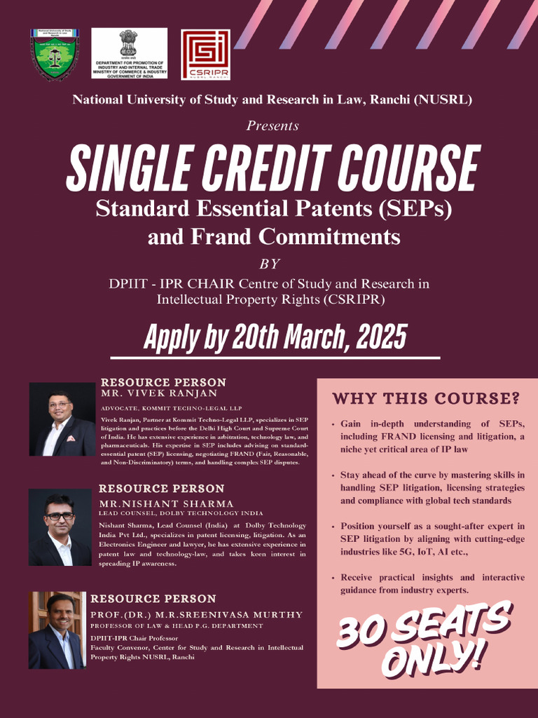 Single Credit Course | PDF