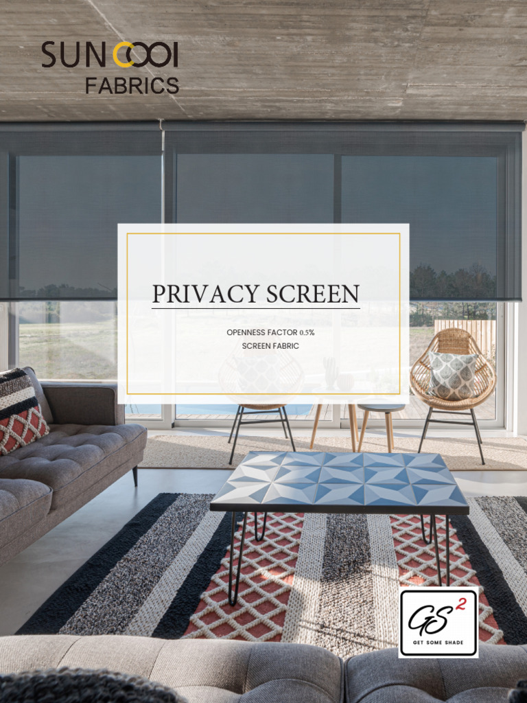 Privacy Screen - Digital Fabric Cards | PDF