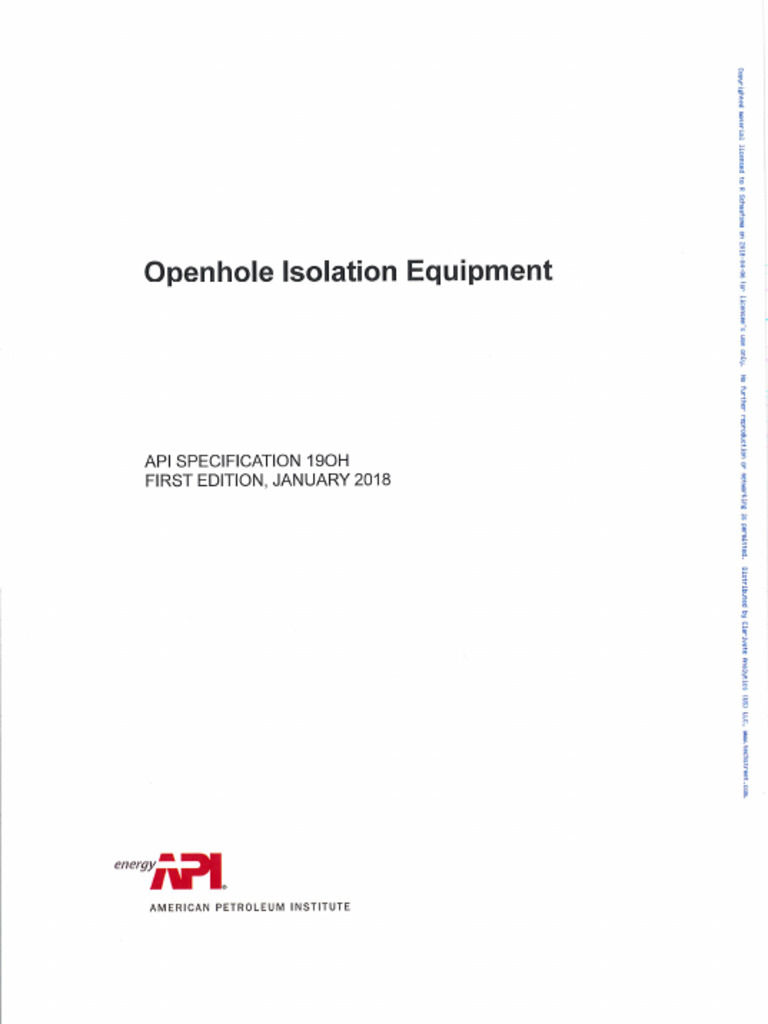 Api 19oh | PDF