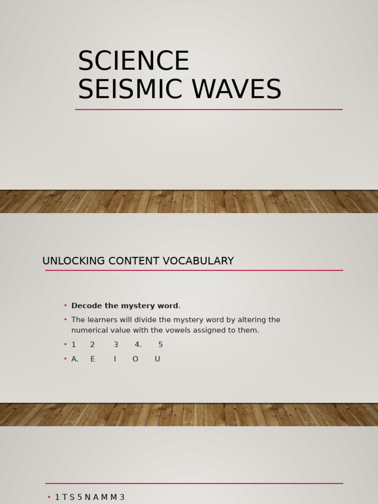 Seismic Waves: Types and Simulations | PDF | Waves | Seismology