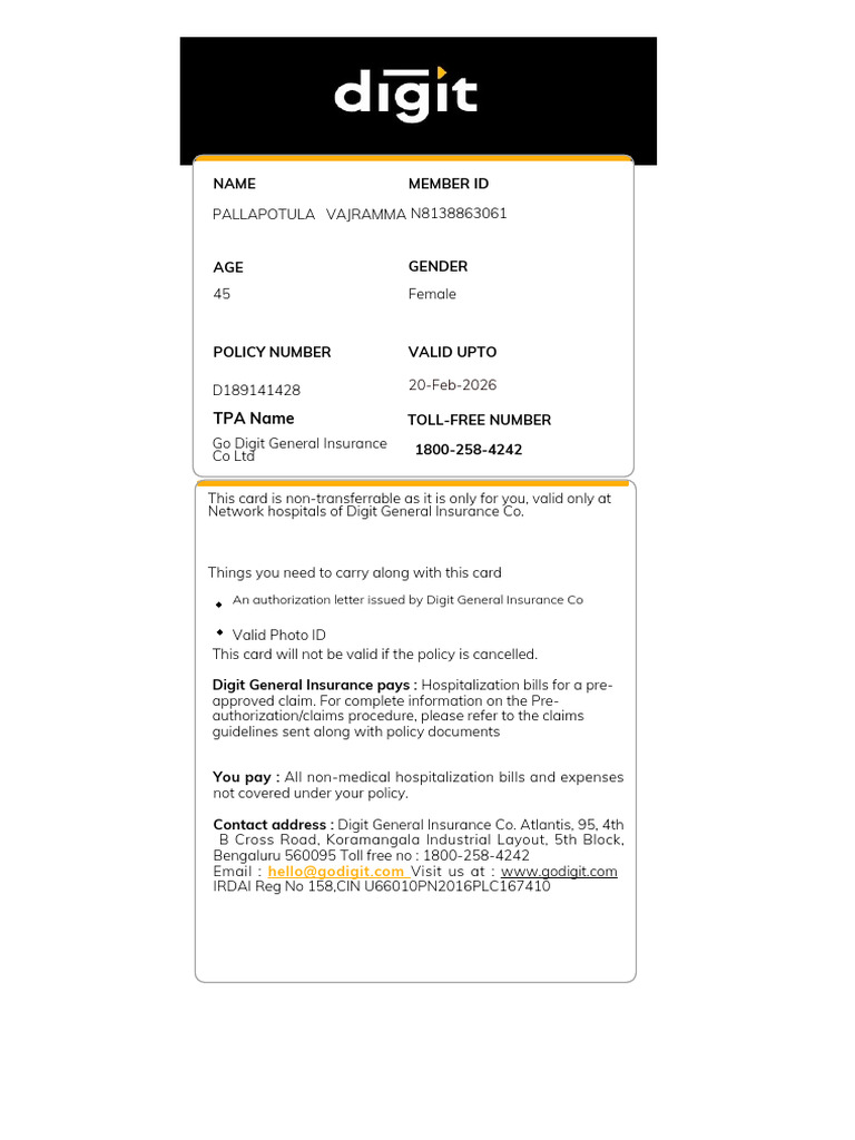 Member Id Name | PDF