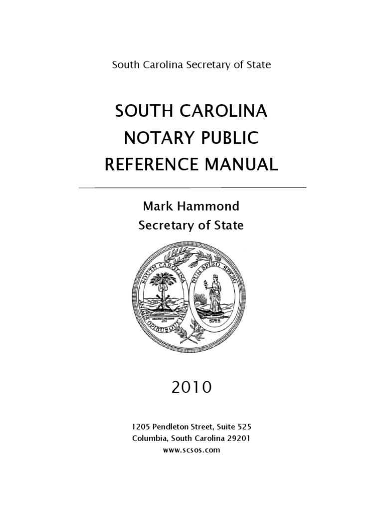 Notary Public Reference Manual PDF Notary Public Identity Document