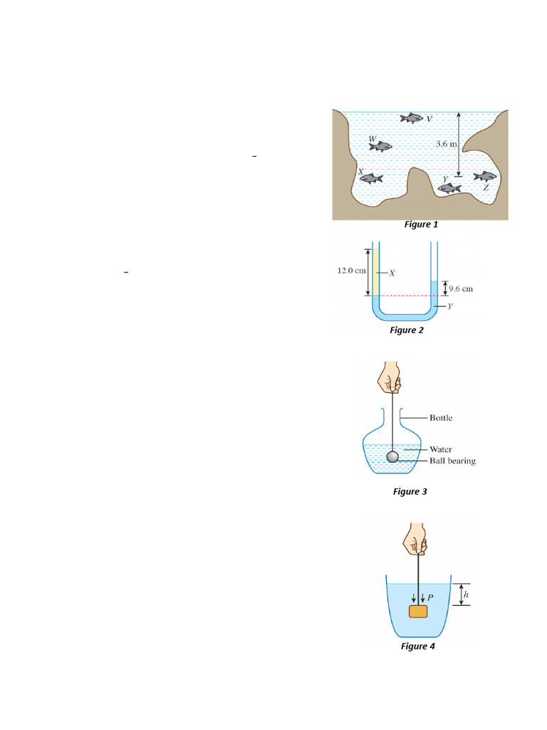 Solving Problems Involving Pressure in Liquids | PDF