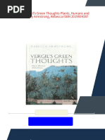 Ebook) Vergil's Green Thoughts Plants, Humans and the Divine by ...