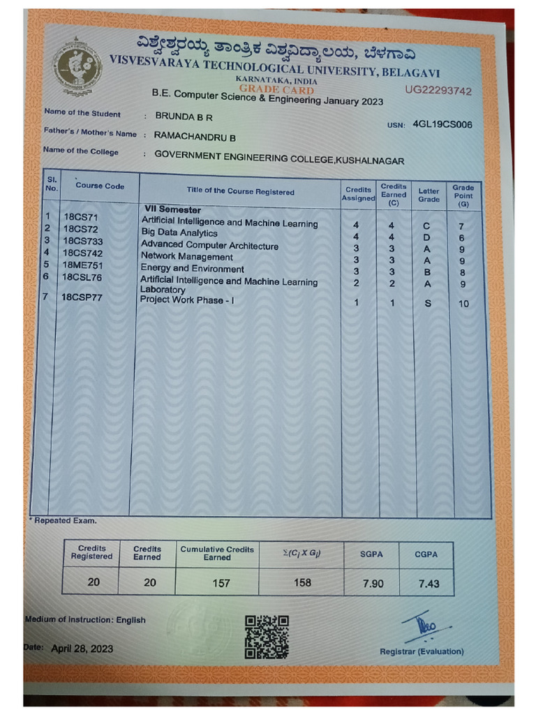 7th Sem | PDF