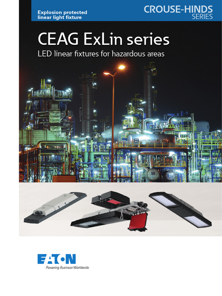 CEAG ExLin LED Fixture Overview | PDF | Light Emitting Diode ...