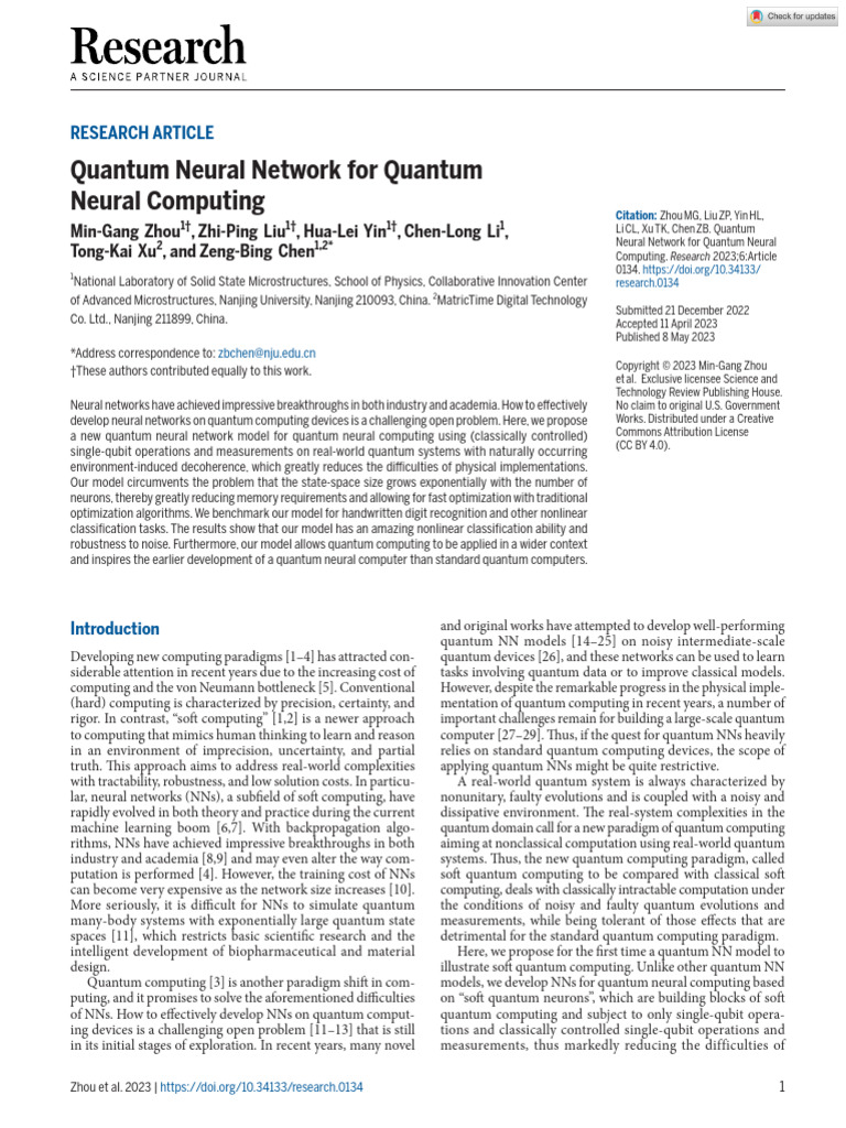 Research 0134 | PDF | Quantum Computing | Computing