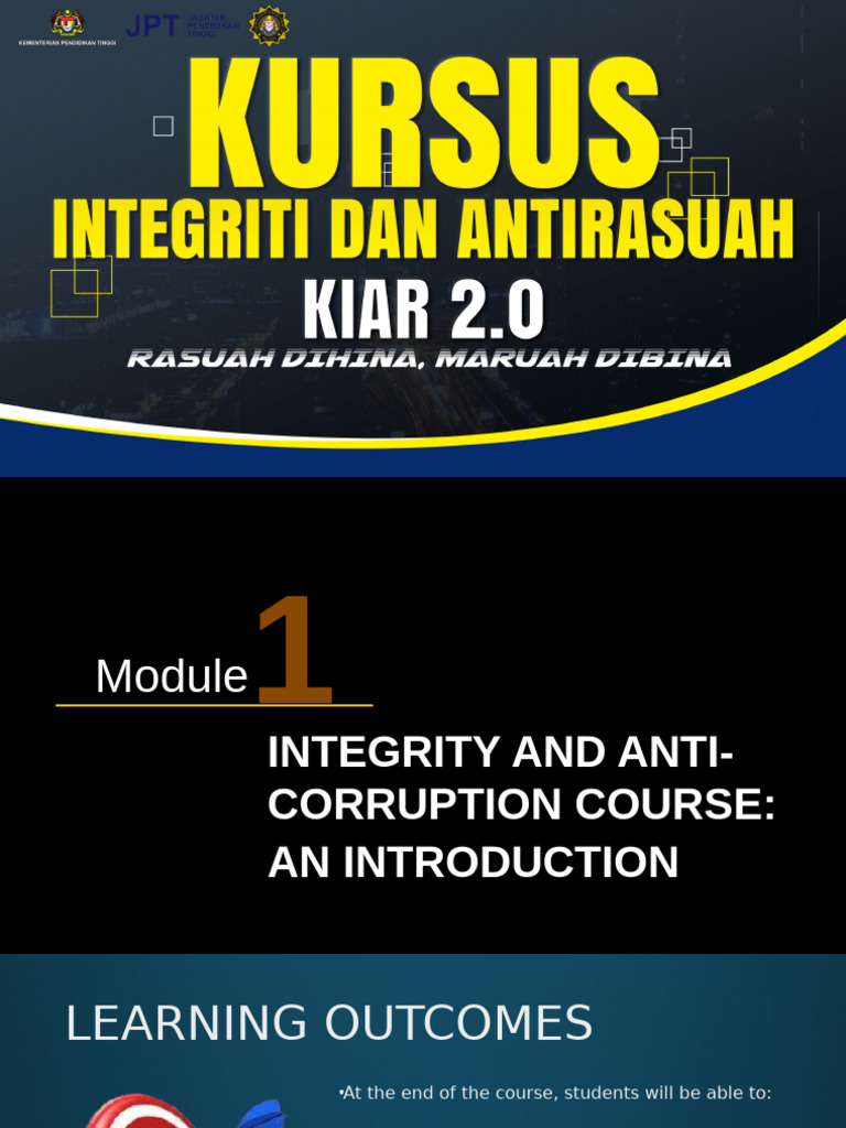 KIAR Course Overview and Objectives | PDF