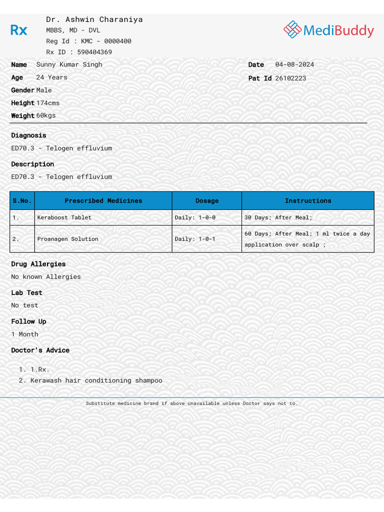 Prescription 2 | PDF