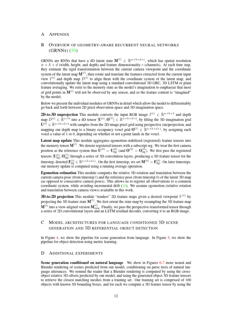 Geometry-Aware Recurrent Neural Networks | PDF | 3 D Computer Graphics ...