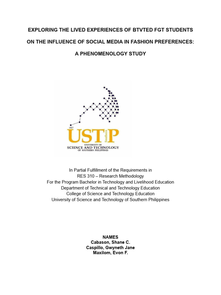 Social Media's Impact on Fashion Choices | PDF | Fashion | Social Media