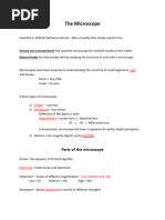 2024SUE1BIO143L UsingtheVScope 330245 | PDF | Microscope ...