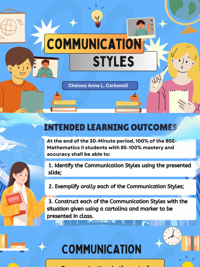 Comm Styles | PDF