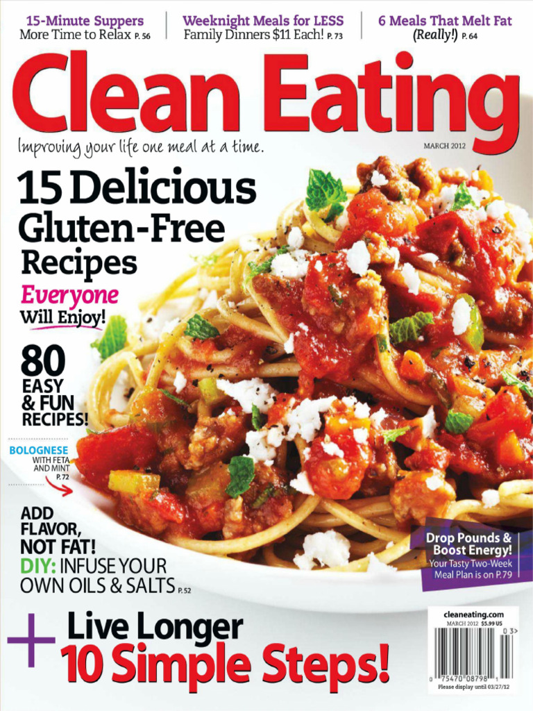 Clean Eating 2012 03 | PDF