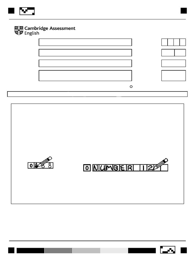 582484123 B2 First Listening Sample Answer Sheet 2 | PDF