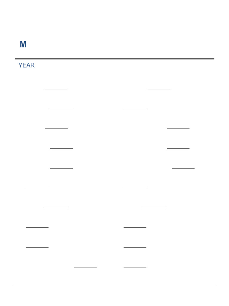 Year 5 Missing Number Addition Worksheet | PDF