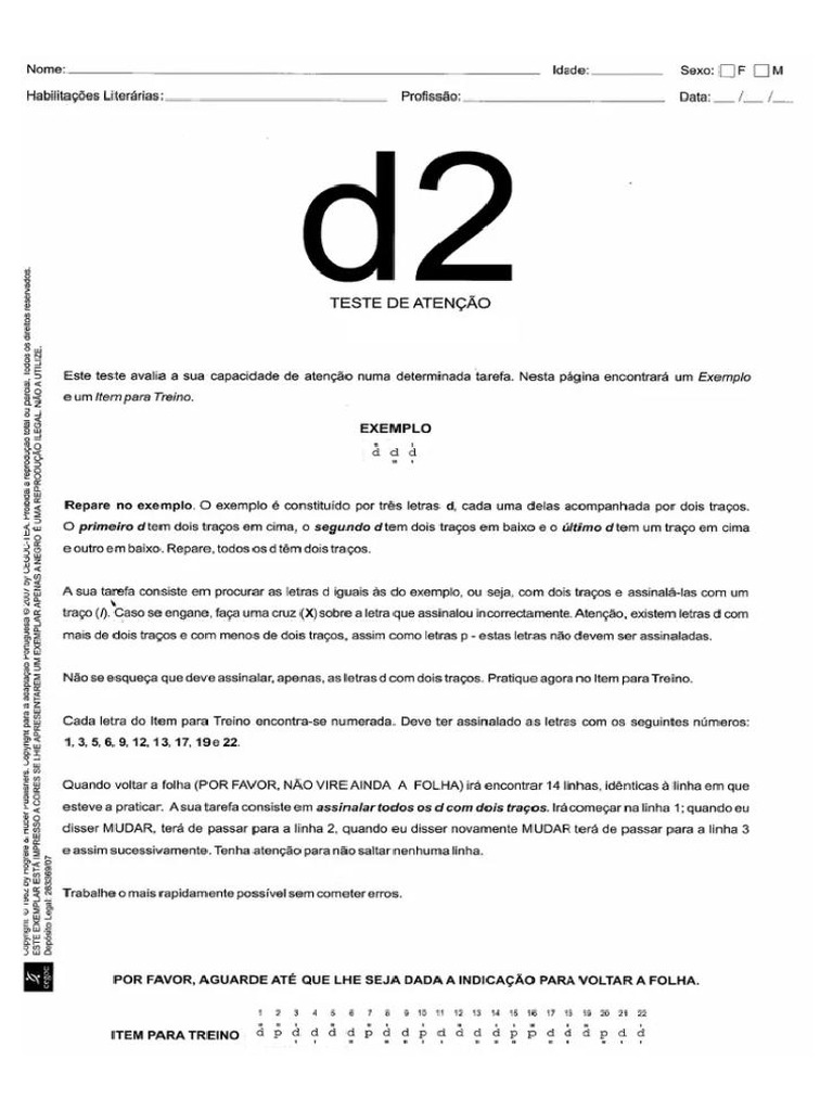 Teste D2 | PDF