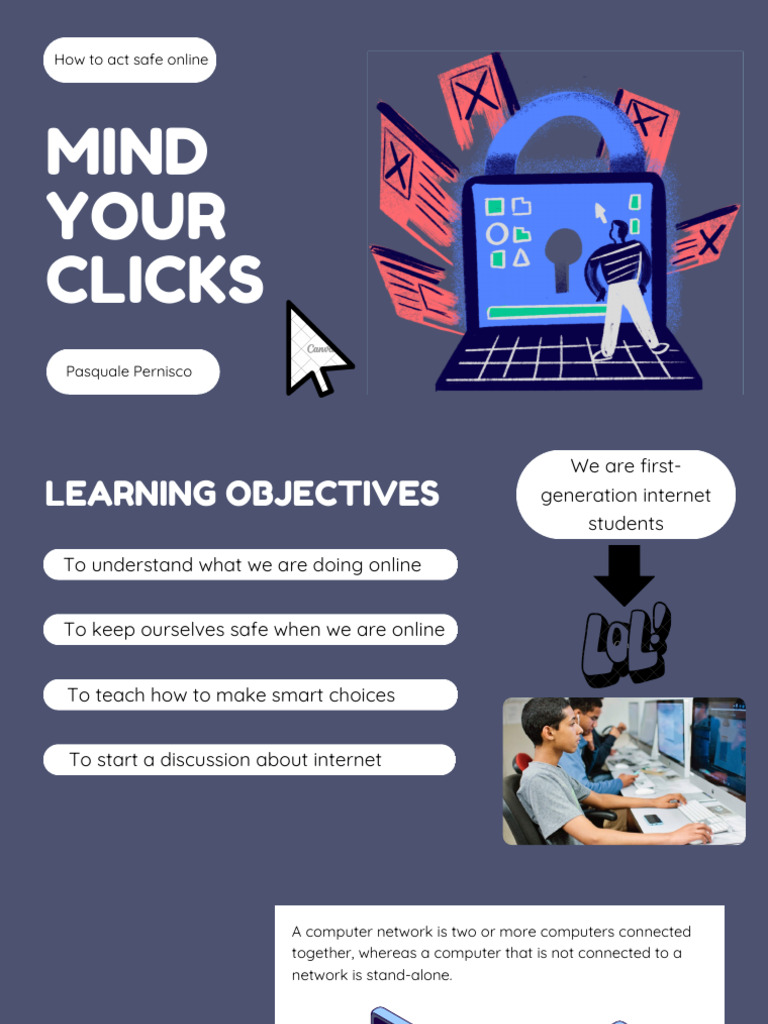 Safe Online Practices for Students | PDF | Phishing | Computer Network