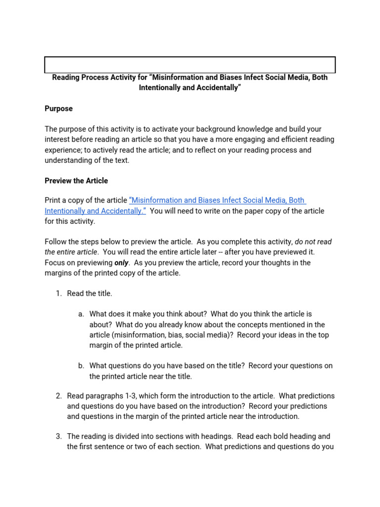 Reading+Process+Activity+for+%E2%80%9CMisinformation+and+Biases_.docx ...