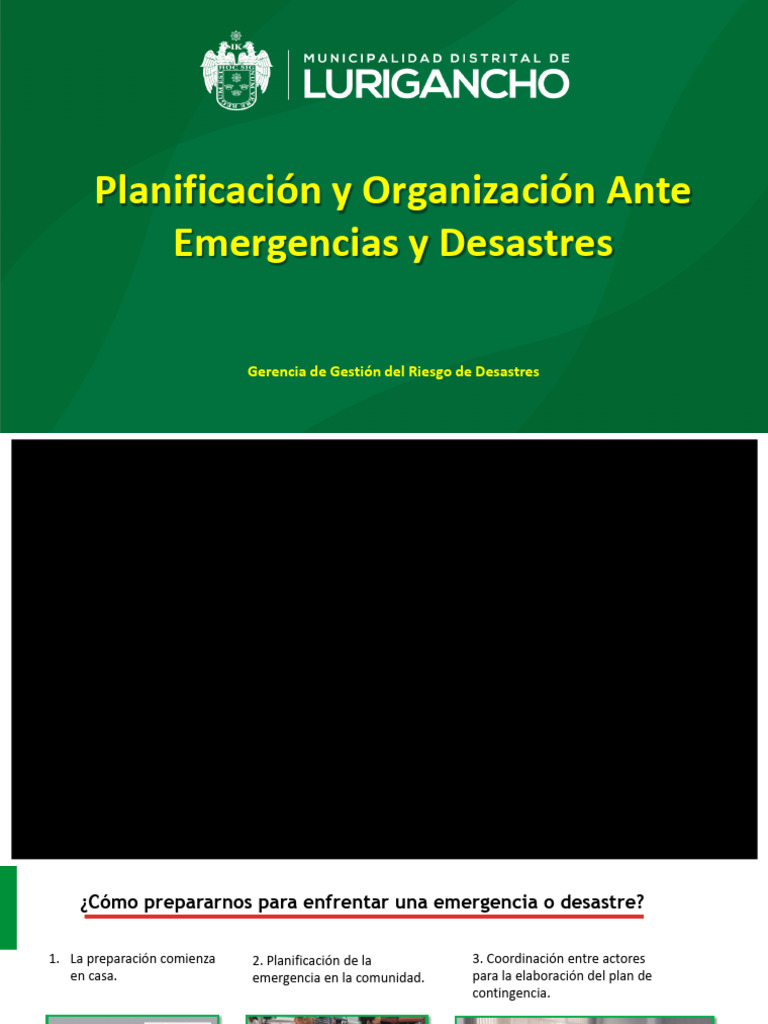 Plan Familiar y Comunitario de Emergencia | PDF | Emergencia | Gestión ...