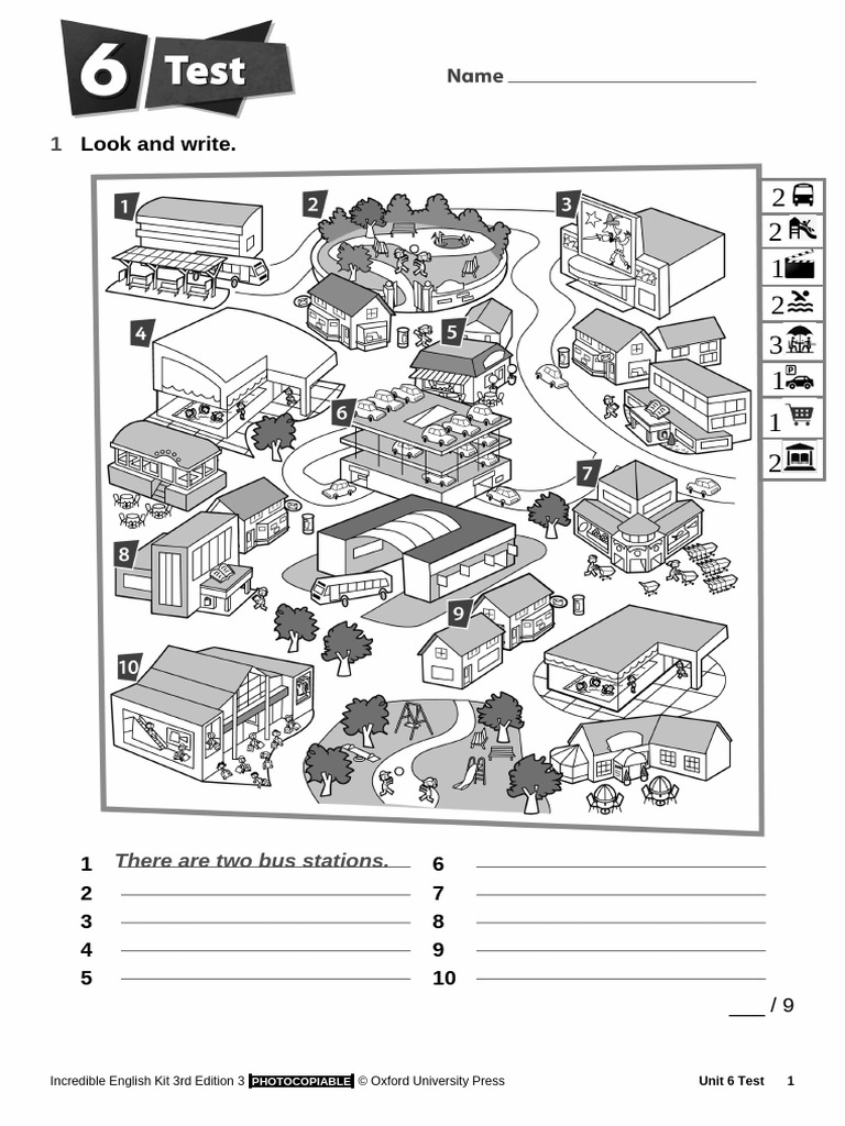 Incredible English 3 Unit 6 Test | PDF