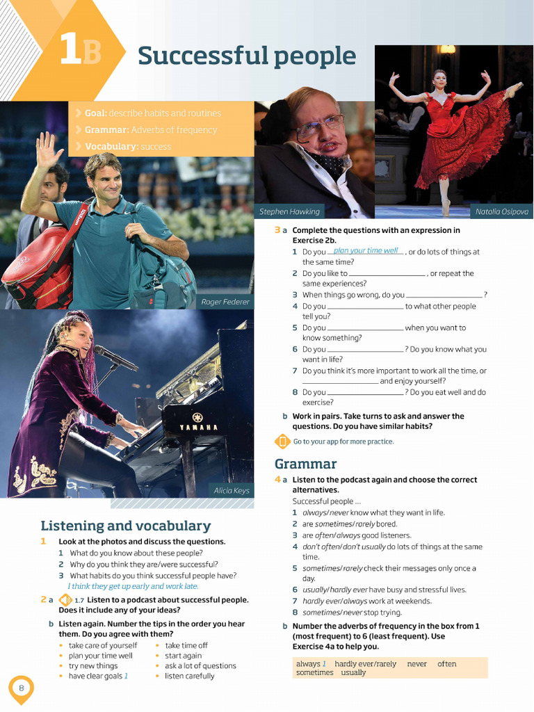 Roadmap A2+ SB Unit 1 | PDF