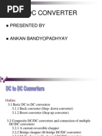 DC To DC Converter: Presented by