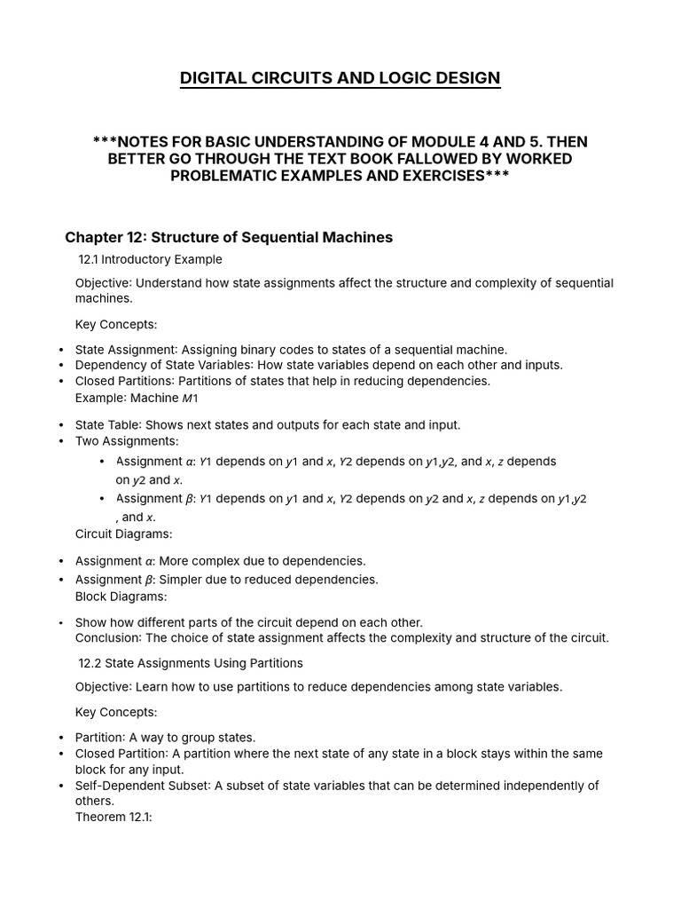 Notes For Module 4 and 5 | PDF | Computing | Computer Engineering
