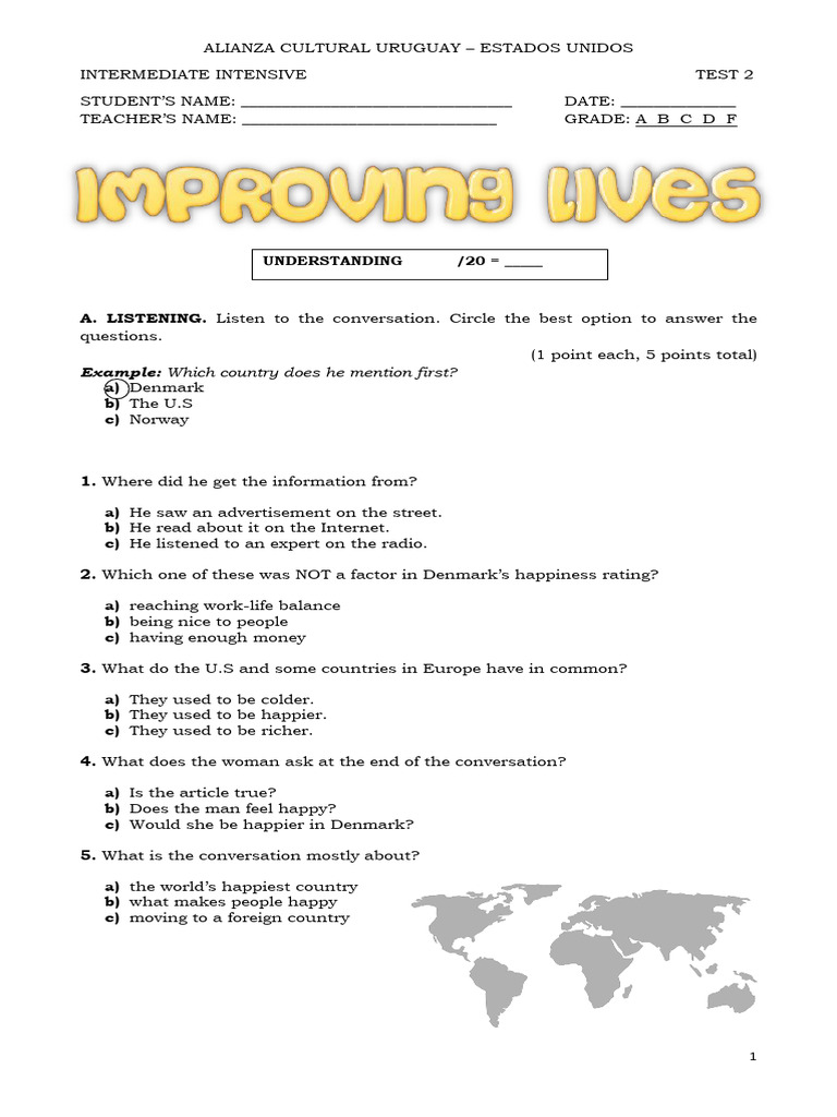 ININ Keynote - TEST 2 - 2021 | PDF | Transport