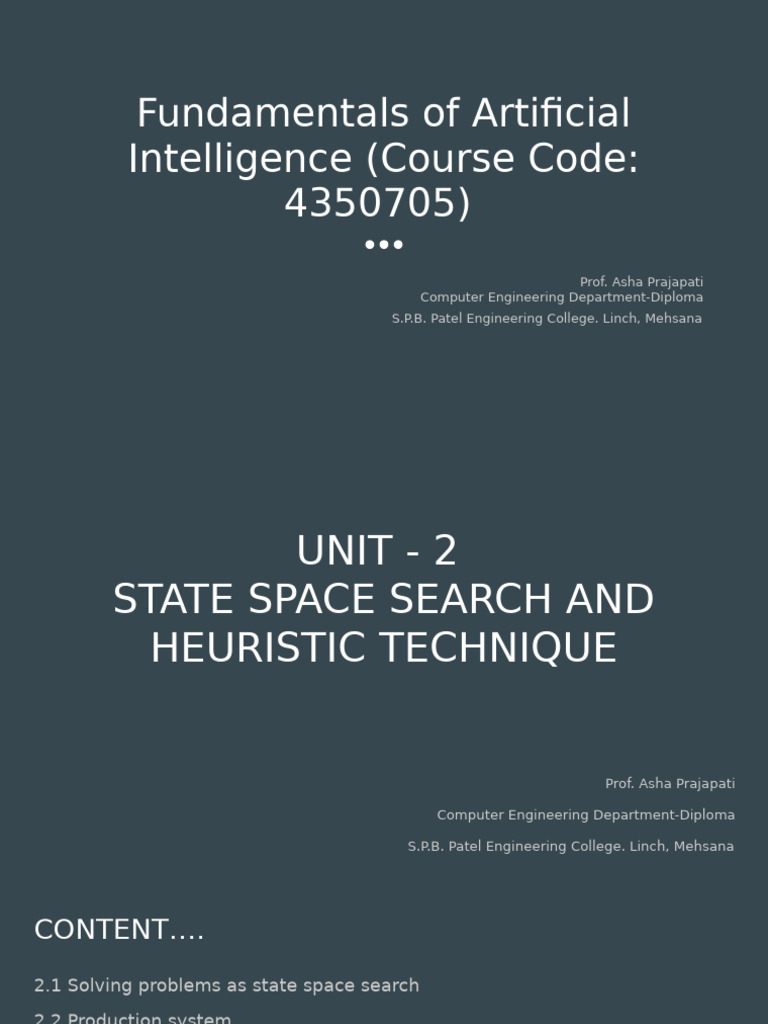 AI State Space Search Techniques | PDF | Algorithms | Applied Mathematics
