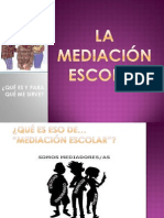 MEDIACION ESCOLAR - Alumnos