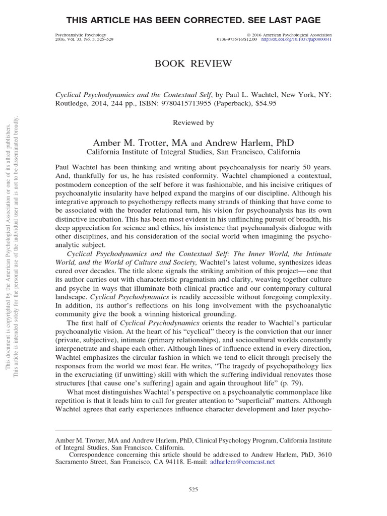 EBSCO-FullText-19 03 2025 | PDF | Psychoanalysis | Psychology