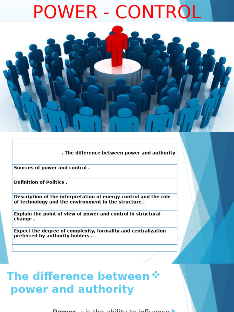 Power - Control - ٠٥٥٢٣١ | PDF | Knowledge | Policy