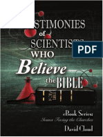 Testimonies of Scientists