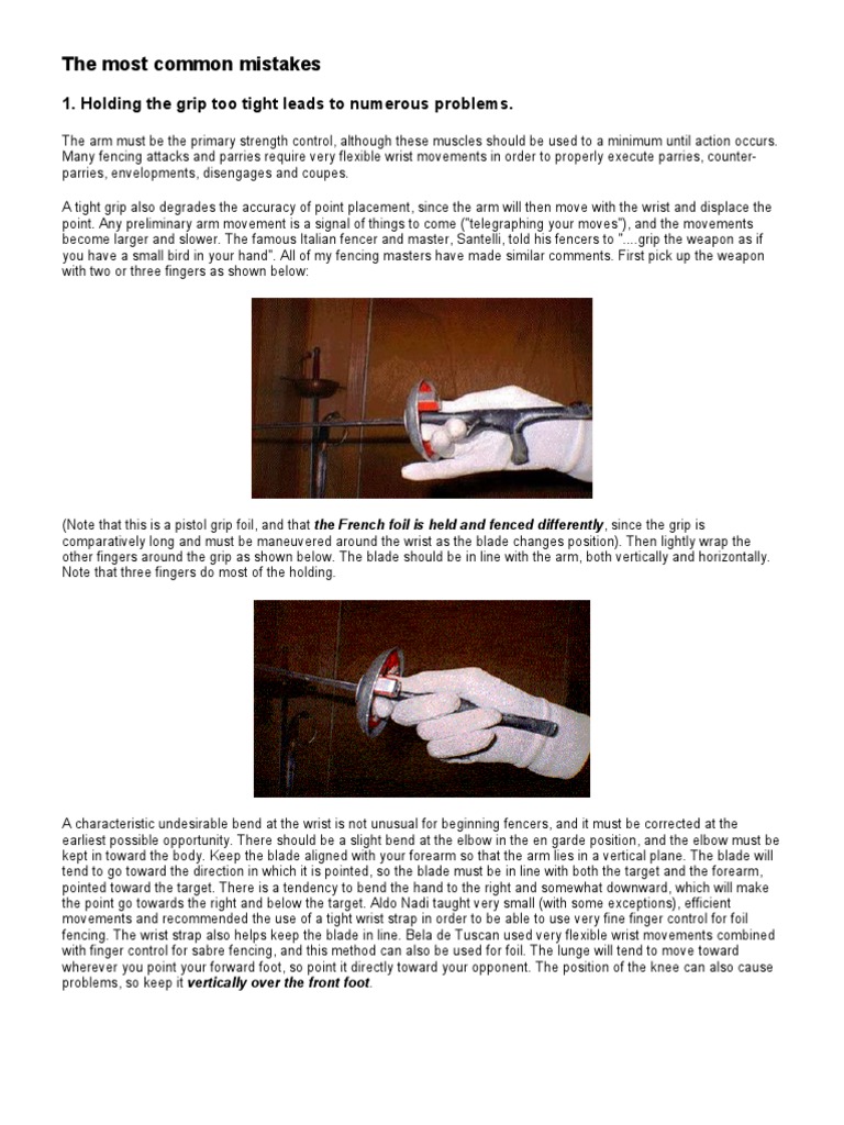 00 Fencing Drills PDF Fencing Combat Sports