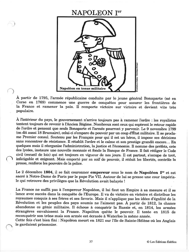 6 Les Personnages de Lhistoire 1 | PDF