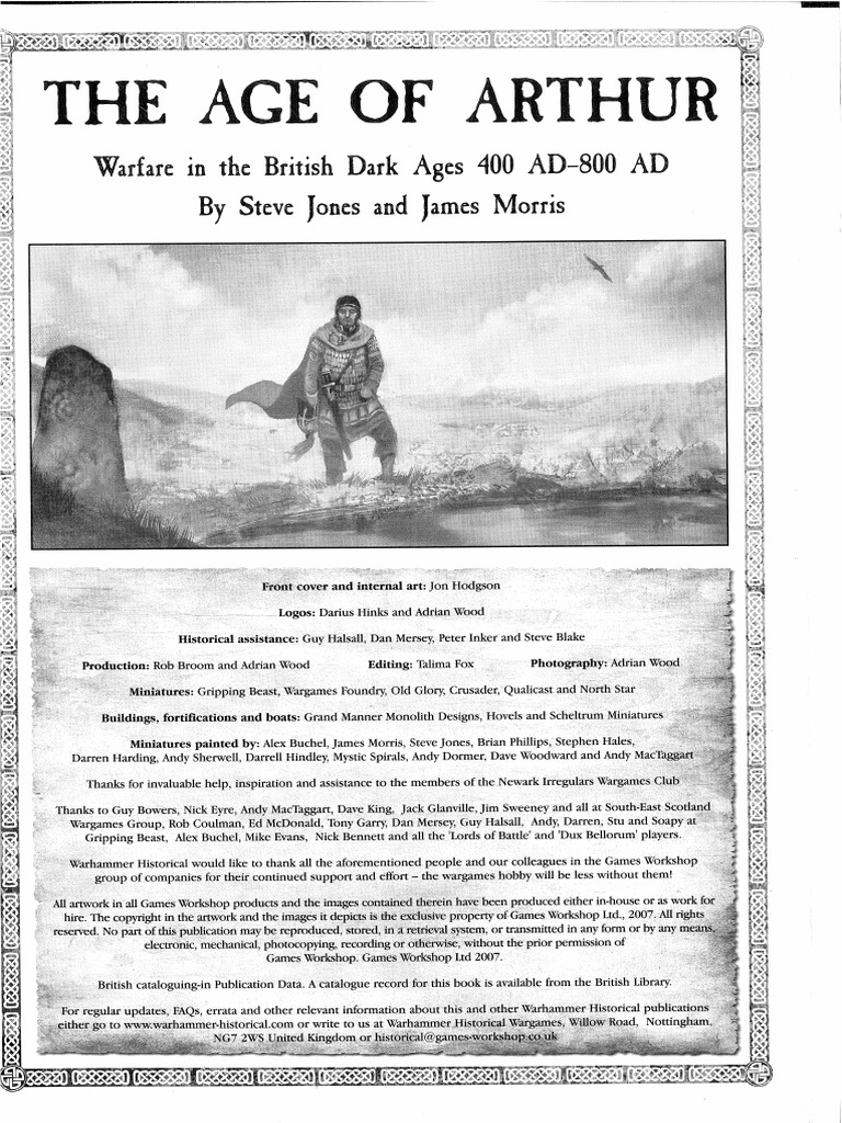 Jones & Morris - The Age of Arthur | PDF